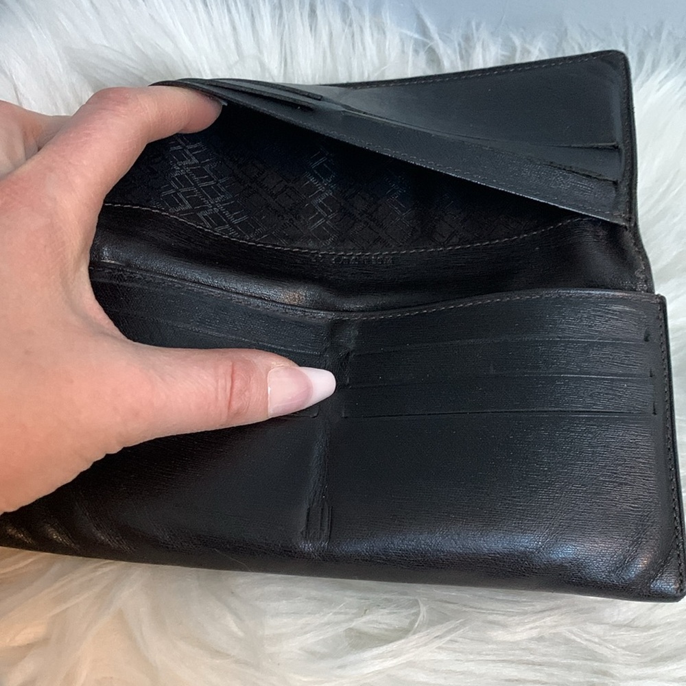 Authentic Dunhill long flap coat wallet - Picture 9 of 17